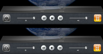 Got The Lock Icon Which Locks Down Screen Orientation Of iPad