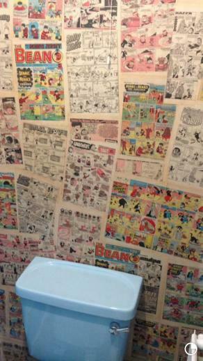 Beano As Wallpaper Home Dandy Comic Interior Design