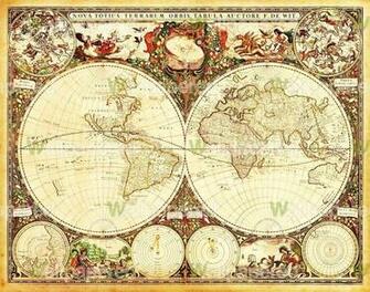 Vintage Map Wallpaper