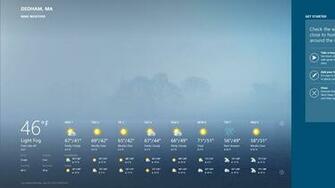 Windows Rt App Updates Bing Weather Content From