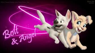 Disney Bolt Dog And Angel Lady Tramp HD Kovu Wallpaper