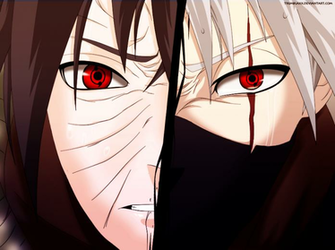 Kakashi And Obito Wallpaper X By Marciso