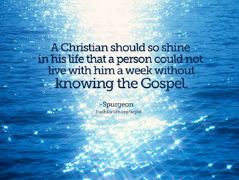 Wallpaper A Christian Should Shine Truth For Life