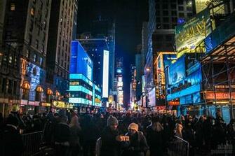 Photos Happy New Year A Times Squares Calendar Template