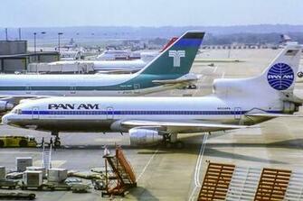 Pan Am L1011 Aircraft Image Vintage Airlines