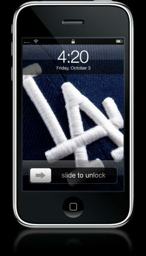 Los Angeles Dodgers iPhone Wallpaper Just A Memo