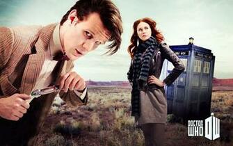 Matt Smith Karen Gillan Amy Pond Eleventh Doctor Who