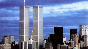 Twin Towers Before HD Desktop Wallpaper Widescreen
