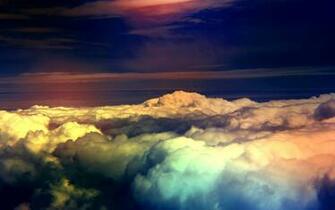 Rainbow Clouds By Tectix