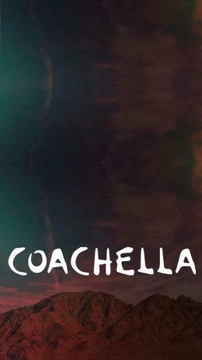 Coachella iPhone Wallpaper 3d