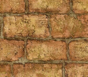 Deluxe Faux Brick Wallpaper Home Design Ideas