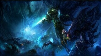 Wallpaper Zerg Vs Protoss Starcraft