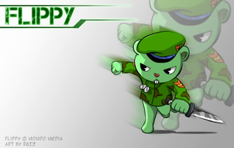 Happy Tree Friends Wallpaper Flippy