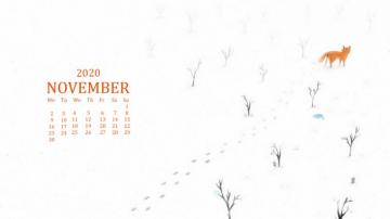 November Desktop Background Calendar Wallpaper