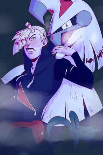 Riku114 Afbeeldingen Gladion And Silvally Pokemon HD Achtergrond