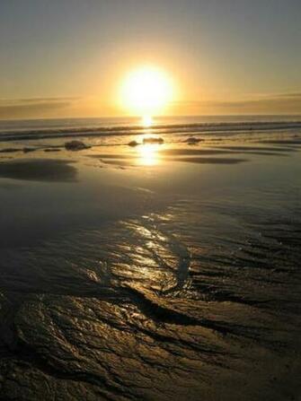 Sunrise On The North Beach Of Tybee Island Savannah Location