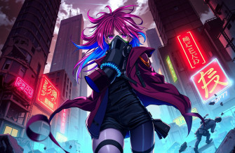 Anime Gas Mask Wallpaper