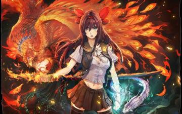 Fire Girl By Shadow Saint1104