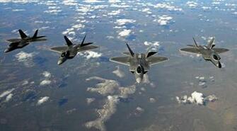 F22 Raptors Wallpaper