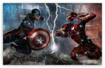 Captain America Civil War Concept HD Wallpaper For Standard