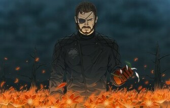 Wallpaper Big Boss Mgsv The Phantom Pain Games
