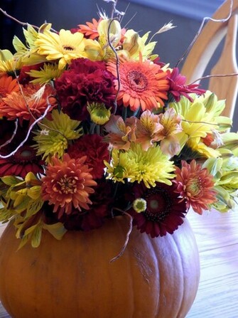 Fall Flowers Wallpaper