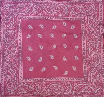 Pink Bandana Background By Kizistock