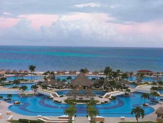 Moon Palace Golf Spa Resort Is Approximately Five Miles South