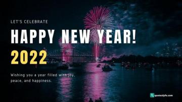 Happy New Year Quotes Messages Wishes Image Cards