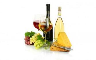 Grapes Wine Red White Cheese Wallpaper Photos Pictures