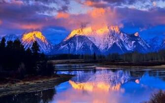 HD Mount Moran Wyoming Wallpaper