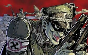 Waffen Ss Cartoon Wallpaper