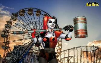 Harley Quinn New Wallpaper Batman Themed