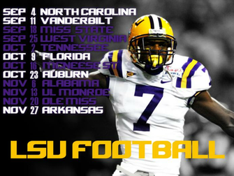 Lsu Football Wallpaper Schedule Tigers Patrick Peterson