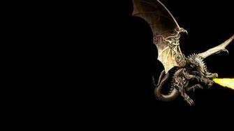 Dragon Black Gears Steampunk Machine Mechanical Wallpaper Background