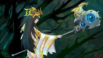 Wallpaper Warrior League Of Legends Art 4k Ultra