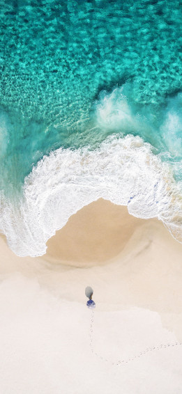 Beach Wallpaper 4k Ios Aerial Ocean Stock