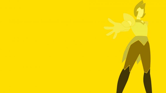 Minimalist Wallpaper Of Yellow Diamond Steven Universe