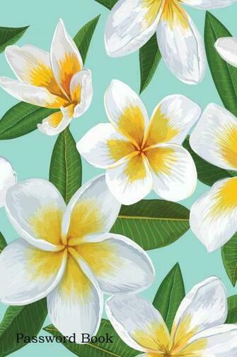 Buy Password Book Include Alphabetical Index With Plumeria
