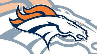 Denver Broncos White Logo Wallpaper