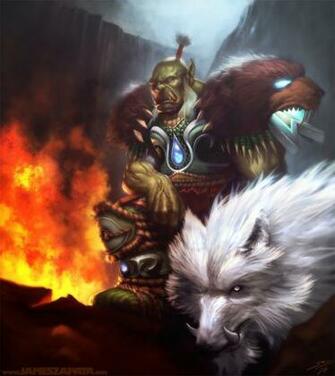 Wow Orc Hunter By Jameszapata