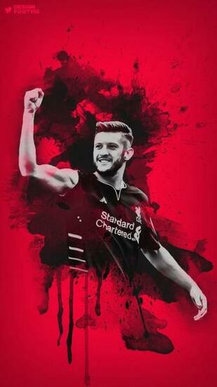 Daniel On Adam Lallana Lfc Phone Wallpaper