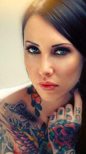 Tattoos Girl 3wallpaper iPhone Les Wallpaper Du Jour