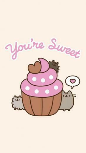 Pusheen Wallpaper Valentines Cute Love