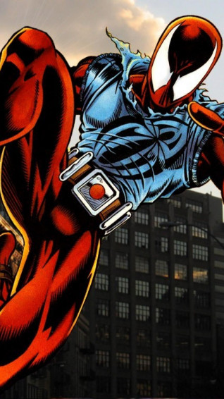 Scarlet Spider Wallpaper