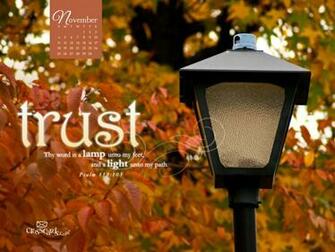 Nov Trust Desktop Calendar Monthly Calendars Wallpaper