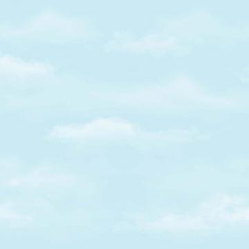 Cloudy Blue Sky Wallpaper