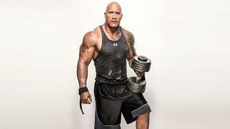 The Rock Dwayne Johnson Workout UHD 4k Wallpaper