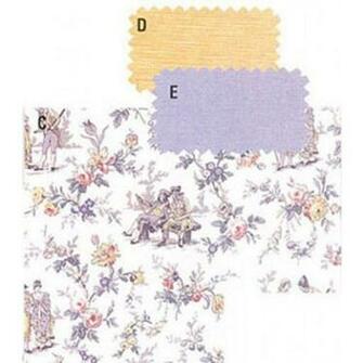 Mini Graphics Inch Scale Dollhouse Miniature Wallpaper Society