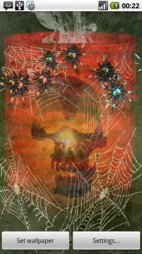 Bloody Spiders Live Wallpaper Android Apps On Google Play